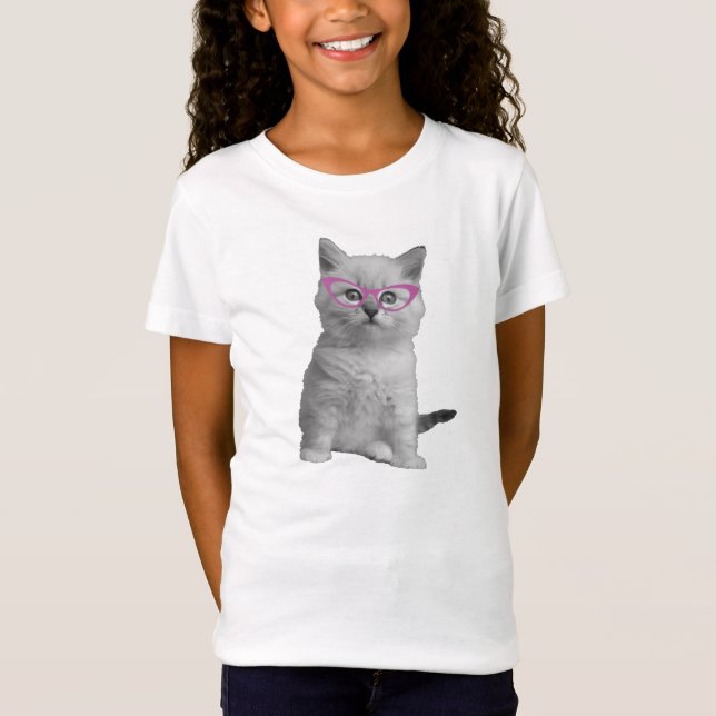 Gato das meninas com camisa dos vidros (Frente)