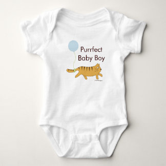Gato de Bebê Puro com Camisa de Balão