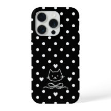 Gato de Bolinhas Minimalista