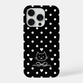Gato de Bolinhas Minimalista