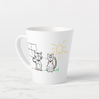 Gato de Casa, Gato de Celeiro - caneca de café