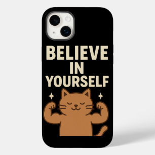 Gato de Flexível Motivacional - "Acredite em si me