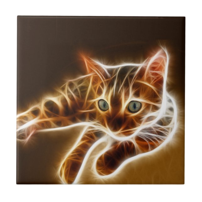 Gato de Fractalius Bengal (Frente)