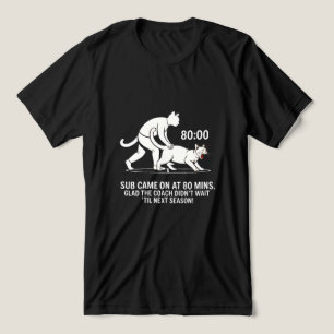 Gato de Futebol Hilário para Fãs e Treinadores de