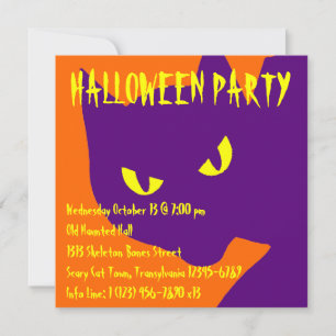 Gato de Gatinho de Halloween Spooky