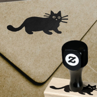 Gato de Gatinho legal | Carimbo de borracha de gat