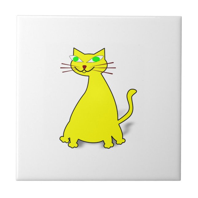 Gato de gordura amarelo (Frente)