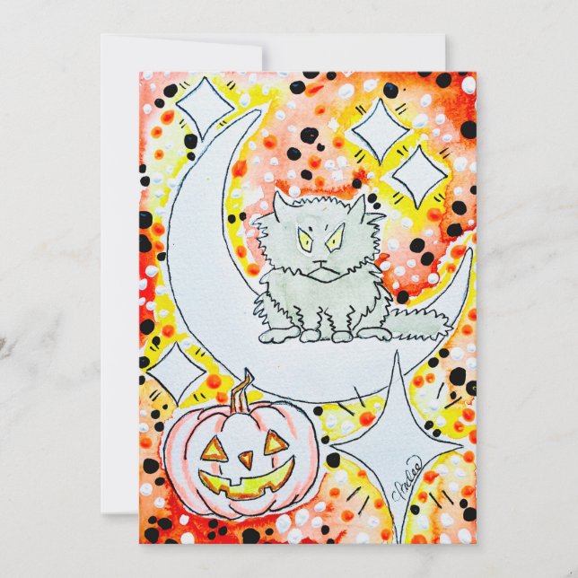Gato de Halloween (Frente)