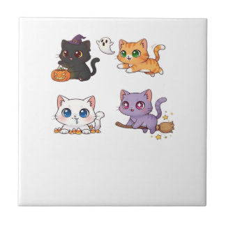 Gato de Halloween Gato Espantoso e Elegante Inspir