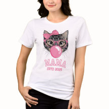 Gato de Mama Estd 2025 Cute