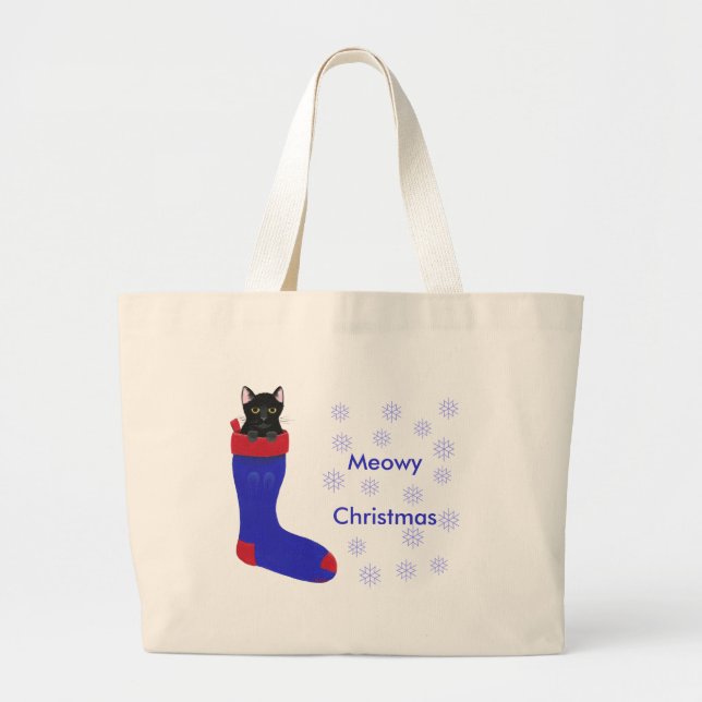 Gato de Natal, bolsas de Natal Macabras (Frente)
