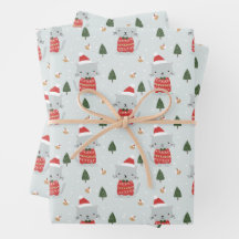 Gato de Natal bonito