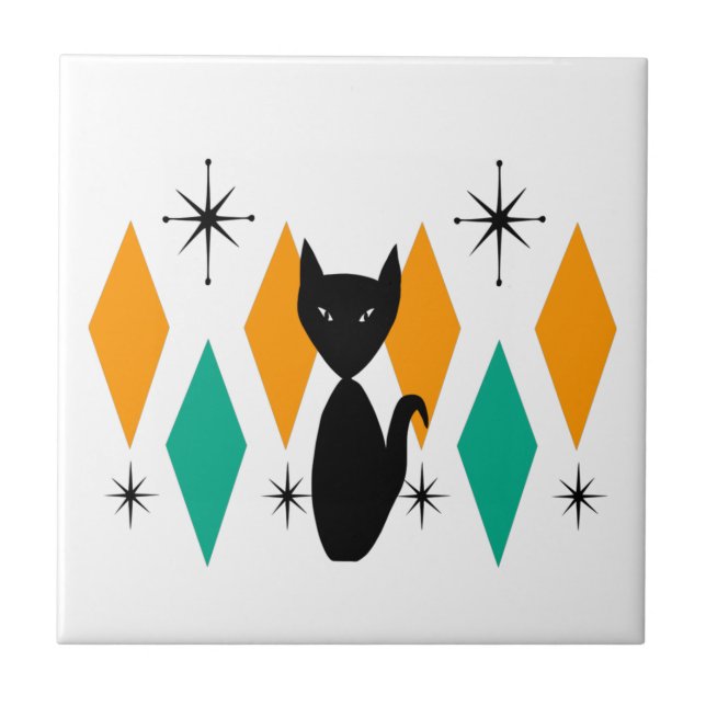 Gato de Ouros de Azoto Moderno de meio século (Frente)