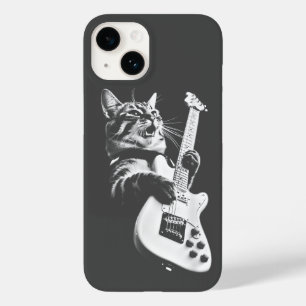Gato de Rocha Tocando Guitarra - Gato de Guitarra