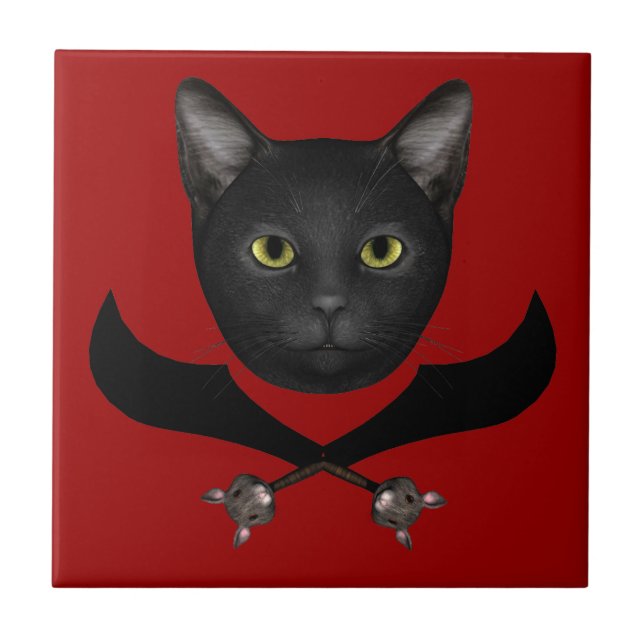 Gato de Sinalizador Pirata (Frente)