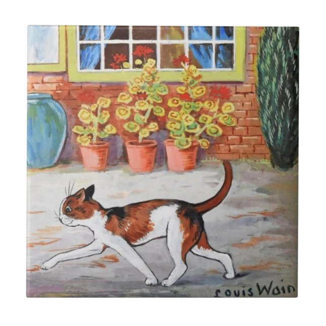 Gato de voga, Louis Wain (Frente)