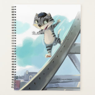 Gato Desliza pela Torre Eiffel – Planejador Semana