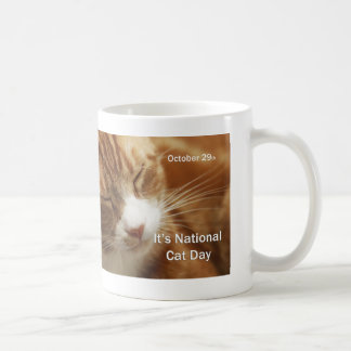 Gato dia caneca o 29 de outubro nacional