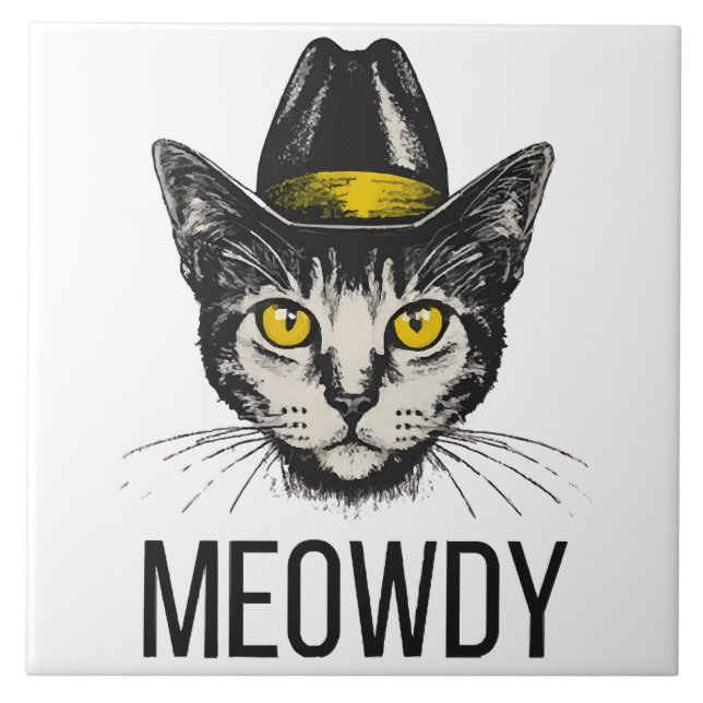Gato Divertido Meowdy (Frente)