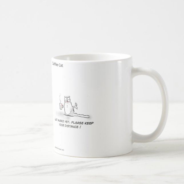 Gato do café   - caneca de café (Direita)