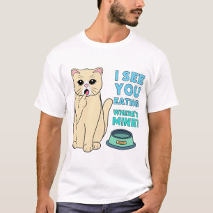 Gato do Inspetor de comidas Camiseta