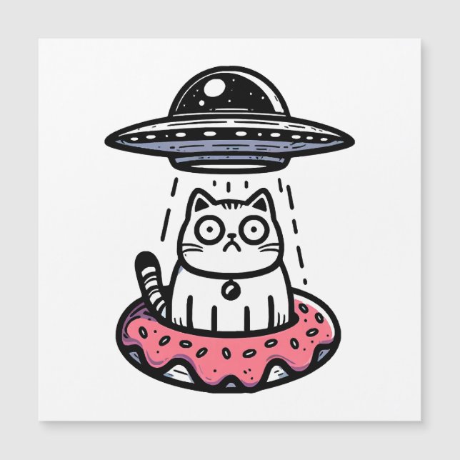 Gato Donut OVNI (Frente)
