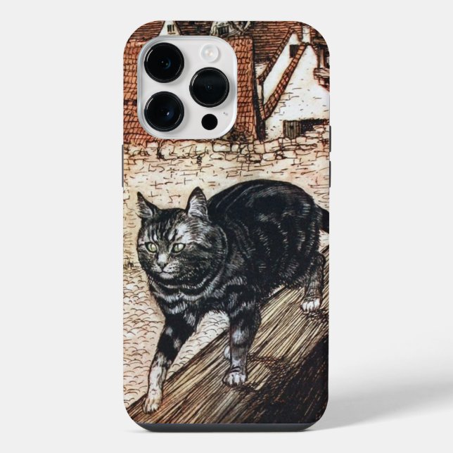 Gato dos Contos de Fadas de Arthur Rackham Grimm (Verso)