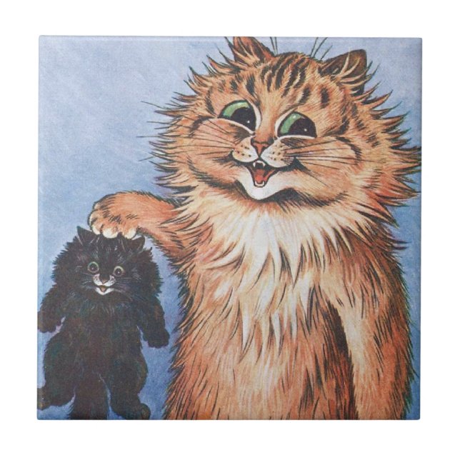 Gato e Gatinhos, Louis Wain (Frente)