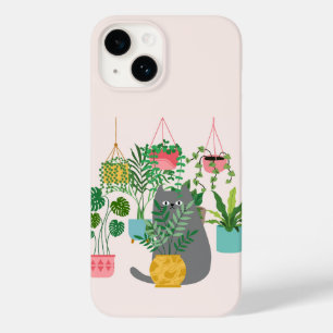 Gato e Plantas