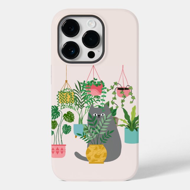 Gato e Plantas (Verso)