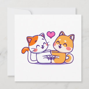 Gato E Shiba Inu