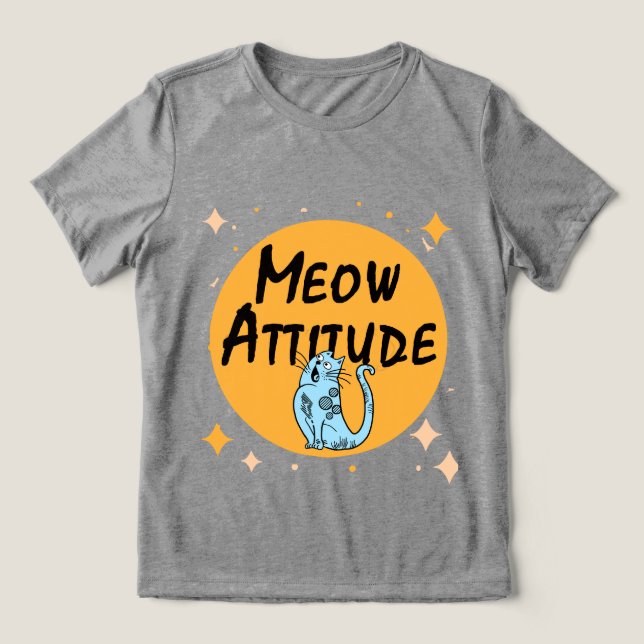 gato engraçado (Design frontal)