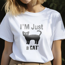 Gato engraçado ama Design, eu sou apenas um gato a