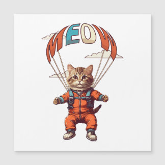 Gato Engraçado de Skydiving