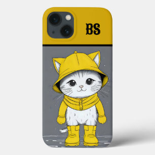 Gato Engraçado em Raízes de Chuva - Humor de Gato