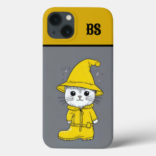 Gato Engraçado em Raízes de Chuva - Humor de Gato