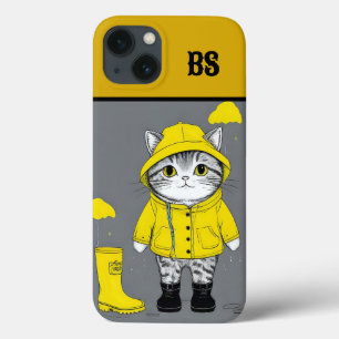 Gato Engraçado em Raízes de Chuva - Humor de Gato