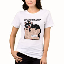 Gato Engraçado no Livro com Citação Sarcástica