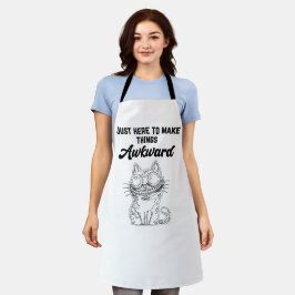 Gato Engraçado - Só aqui para fazer as coisas desc