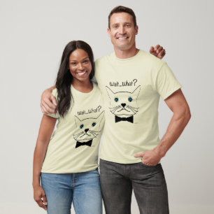 Gato engraçado vesgo, Camiseta Tie-Dye ciclone mas