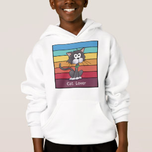Gato festivo Hoodie