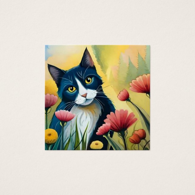 Gato FLoral (Frente)