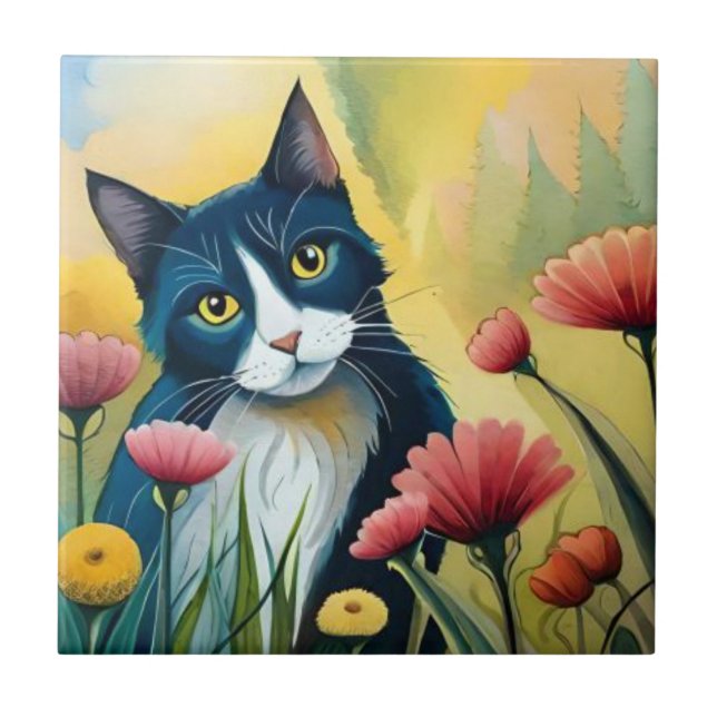 Gato FLoral (Frente)