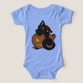 gato fofo de Halloween