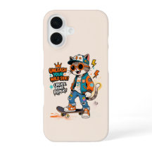 Gato Fofo de Skate Grafite Streetwear Cartoon iP