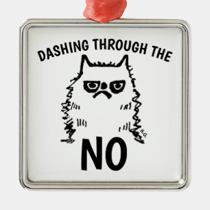 GATO GRUPO, ORNAMENTOS DE NATAL NOPE
