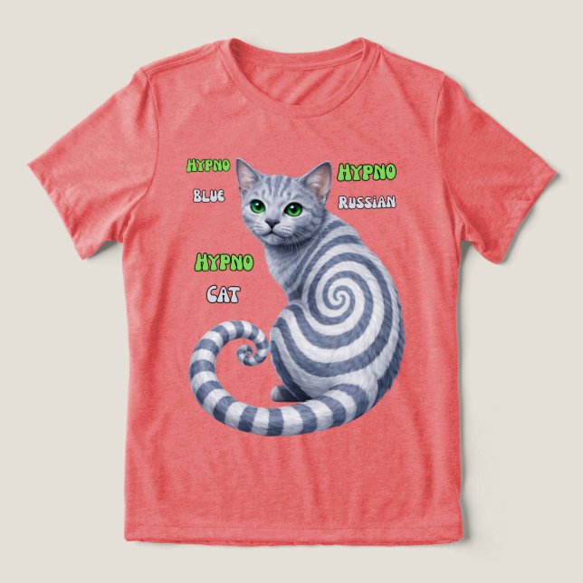 Gato Hipno Azul Russo (Design frontal)