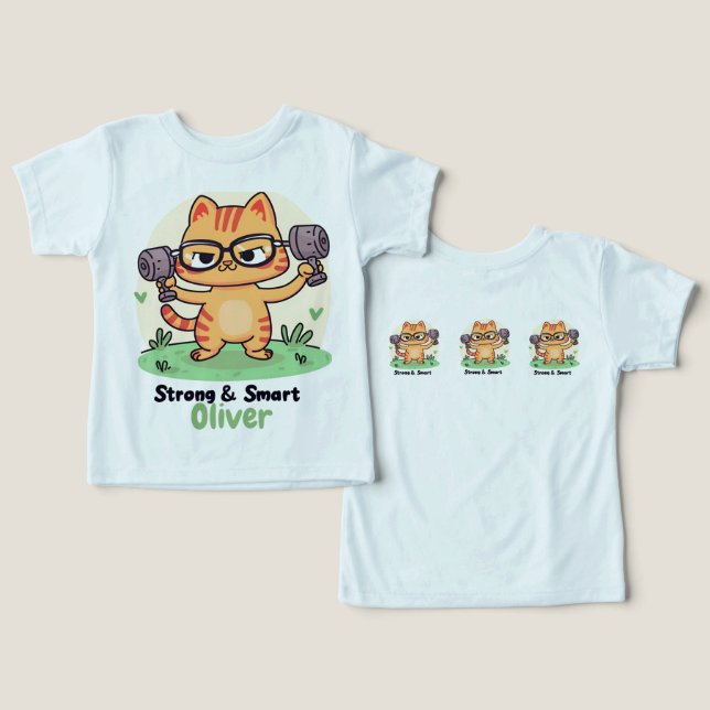 Gato Inteligente Forte (Design Frente e Verso)