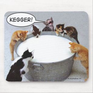 Gato Kegger Mousepad