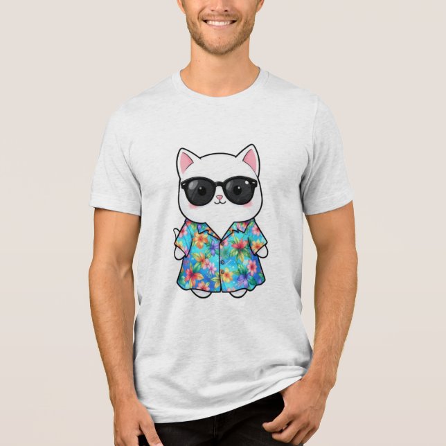 Gato Legal com Óculos de Sol (Frente)